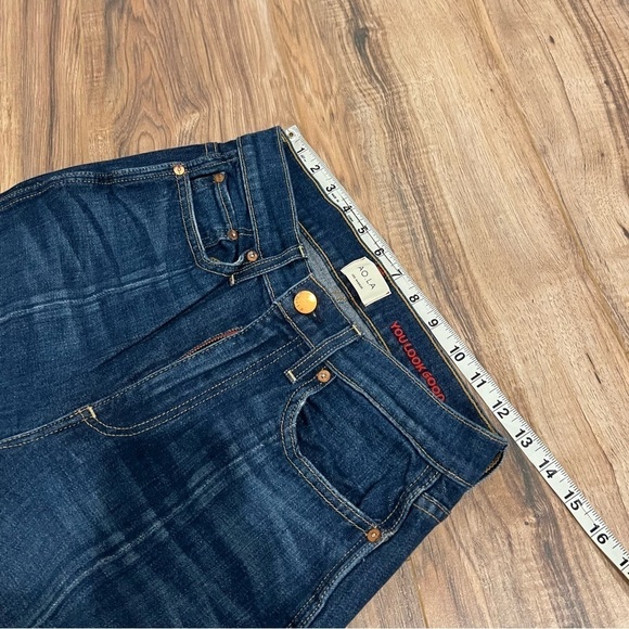 Alice + Olivia Good High Rise Jean With Front Slit - Picture 8 of 10